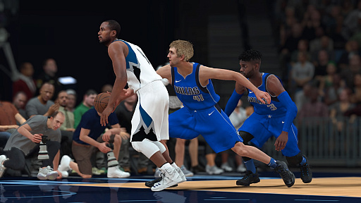 画像ギャラリー No.039のサムネイル画像 / 「NBA 2K18」のプレイレポート。実写のようなグラフィックスでNBA選手としての人生が体験できる