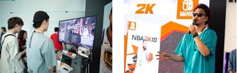 画像ギャラリー No.005のサムネイル画像 / Rakuten TV主催の「NBAファイナル パブリック・ビューイング パーティー」大阪大会の会場レポートが公開に