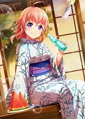 画像ギャラリー No.001のサムネイル画像 / 「プロジェクト東京ドールズ」,浴衣にちなんだ新たなURカードが登場