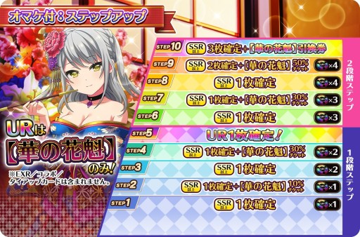 画像ギャラリー No.002のサムネイル画像 / 「プロジェクト東京ドールズ」,ガチャにUR カード「華の花魁」が登場