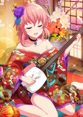 画像ギャラリー No.004のサムネイル画像 / 「プロジェクト東京ドールズ」,ガチャにUR カード「華の花魁」が登場