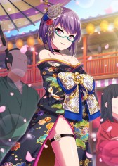 画像ギャラリー No.009のサムネイル画像 / 「プロジェクト東京ドールズ」,ガチャにUR カード「華の花魁」が登場
