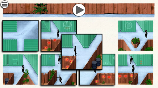 画像ギャラリー No.004のサムネイル画像 / エージェントの前日譚が描かれる，iOS向けパズルゲーム「FRAMED 2」を紹介する「（ほぼ）日刊スマホゲーム通信」第1453回