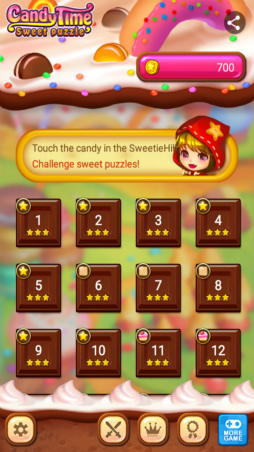 画像ギャラリー No.003のサムネイル画像 / iOS版「キャンディタイム:スイートパズル」が配信スタート