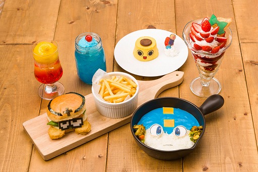 画像ギャラリー No.002のサムネイル画像 / カプコンカフェ イオンレイクタウン店,「ロックマン」のコラボメニューが公開