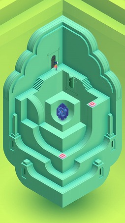 画像ギャラリー No.004のサムネイル画像 / 騙し絵を用いた傑作パズルゲームの続編「Monument Valley 2」が配信開始。実在不可能な迷路の謎を解き明かそう