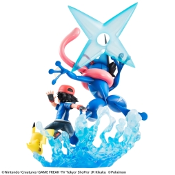 画像ギャラリー No.004のサムネイル画像 / アニメ「ポケモン」のサトシ,ピカチュウ,サトシゲッコウガがフィギュアに。予約受付開始