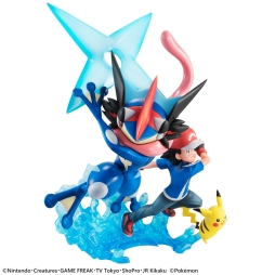 画像ギャラリー No.006のサムネイル画像 / アニメ「ポケモン」のサトシ,ピカチュウ,サトシゲッコウガがフィギュアに。予約受付開始