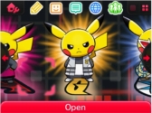 画像ギャラリー No.001のサムネイル画像 / 「ポケモン」の3DS用テーマが配信。「ボスごっこピカチュウ」と「ラプラスに乗って」の2種