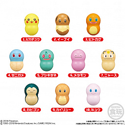 画像ギャラリー No.010のサムネイル画像 / 「ポケモン」のナッツ型フィギュアが食玩で登場。ピカチュウやイーブイなど全20種類