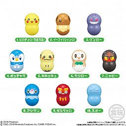 画像ギャラリー No.011のサムネイル画像 / 「ポケモン」のナッツ型フィギュアが食玩で登場。ピカチュウやイーブイなど全20種類