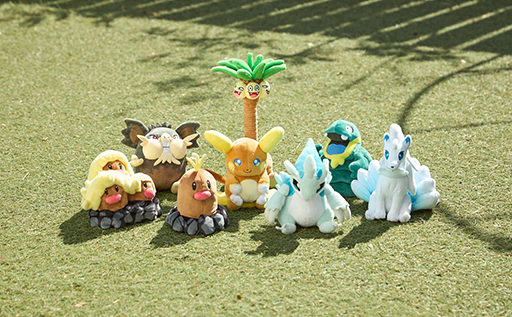 画像ギャラリー No.007のサムネイル画像 / ポケモンのぬいぐるみシリーズ「Pokemon fit」にアローラ地方のポケモンたちが登場。“ぬいバッグ”などの雑貨も