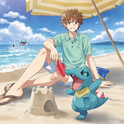 画像ギャラリー No.011のサムネイル画像 / 自分だけのシャツが注文できる「ポケモンシャツ」に夏向けのカスタマイズを追加。金・銀に登場する96種のポケモン刺繍が登場
