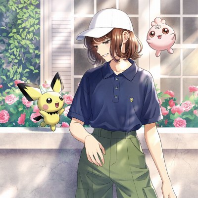 画像ギャラリー No.012のサムネイル画像 / 自分だけのシャツが注文できる「ポケモンシャツ」に夏向けのカスタマイズを追加。金・銀に登場する96種のポケモン刺繍が登場