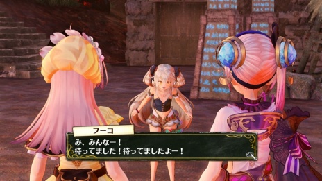 画像ギャラリー No.009のサムネイル画像 / 「リディー&スールのアトリエ」旅の舞台となる「絵画の世界」に関する3人のキャラクター情報が公開。調合システムの新要素も