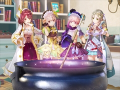 画像ギャラリー No.001のサムネイル画像 / 「リディー&スールのアトリエ 〜不思議な絵画の錬金術士〜」に登場する「コルネリア」「パメラ」「ハゲル」,システム関連の追加情報を紹介