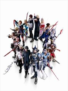 画像ギャラリー No.027のサムネイル画像 / 「DISSIDIA FINAL FANTASY NT」の闘争を司る二柱の神と,「オニオンナイト」「暗闇の雲」「クラウド」「セフィロス」の立ち位置を紹介