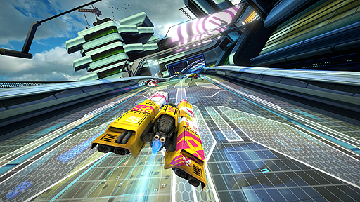 画像ギャラリー No.003のサムネイル画像 / 反重力レースバトル「Wipeout Omega Collection」がPS4で本日配信開始。シリーズの3コンテンツが4K＆HDR＆60fps対応