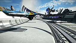 画像ギャラリー No.005のサムネイル画像 / 反重力レースバトル「Wipeout Omega Collection」がPS4で本日配信開始。シリーズの3コンテンツが4K&HDR&60fps対応