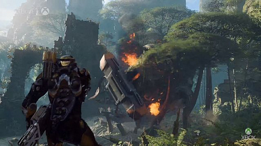 画像ギャラリー No.004のサムネイル画像 / ［E3 2017］BioWareの新作「Anthem」のゲームプレイ映像が公開。最大4人のCo-opプレイができる“shared-world”アクションRPG