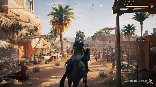 画像ギャラリー No.004のサムネイル画像 / [E3 2017]「アサシンクリード」シリーズ最新作「Assassin’s Creed ORIGINS」がXboxプレスカンファレンスで発表。発売日は10月27日