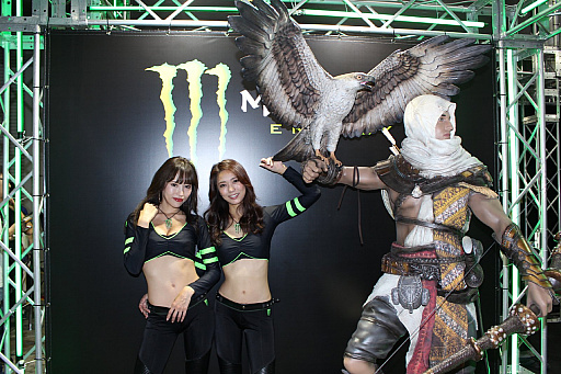 画像ギャラリー No.002のサムネイル画像 / ［TGS 2017］「アサシンクリード オリジンズ」がモンスターエナジーブースに出展。Xbox One Xの4K映像で，砂漠のクエストを体験してきた