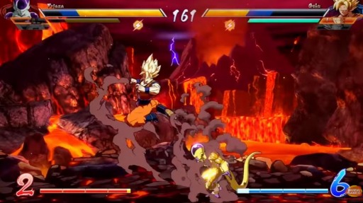 画像ギャラリー No.003のサムネイル画像 / 「DRAGON BALL FighterZ」のプレイ動画が初公開。孫悟空&ベジータ&孫悟飯とセル&魔人ブウ&フリーザでの3on3を収録