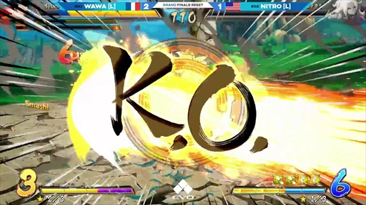 画像ギャラリー No.002のサムネイル画像 / ［EVO2022］「ドラゴンボール ファイターズ」部門優勝はフランスのWawa選手。ワールドツアー優勝に続き，ビッグタイトルを獲得