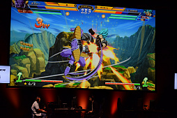 画像ギャラリー No.008のサムネイル画像 / ［TGS 2018］「ドラゴンボール ファイターズ」の日本一武道会を制したのは，かいまーと選手。DBFZの最新情報が一挙発表