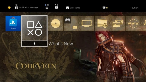 画像ギャラリー No.004のサムネイル画像 / 「CODE VEIN」，PS4用テーマ「ヤクモVer.」をもらえる店頭キャンペーン第2弾が開催