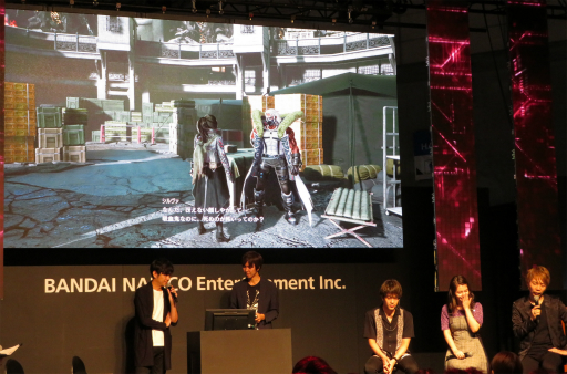 画像ギャラリー No.007のサムネイル画像 / ［TGS 2019］相棒となるキャラたちの魅力と「死にゲー」の緊張感を余すことなく伝えた「CODE VEIN」スペシャルステージをレポート