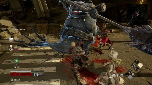 画像ギャラリー No.022のサムネイル画像 / 「CODE VEIN」は多彩な遊びを許容する懐の深さが魅力だ。高難度アクションとして楽しむか，こつこつとレベルを上げてRPG的に楽しむか