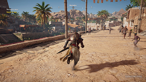 画像ギャラリー No.002のサムネイル画像 / ［gamescom］戦闘システムが一新された「アサシン クリード オリジンズ」プレイレポート。最新作はハクスラ的な成長要素も持つ作品に