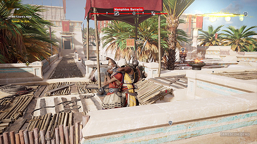 画像ギャラリー No.005のサムネイル画像 / ［gamescom］戦闘システムが一新された「アサシン クリード オリジンズ」プレイレポート。最新作はハクスラ的な成長要素も持つ作品に