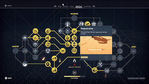 画像ギャラリー No.009のサムネイル画像 / ［gamescom］戦闘システムが一新された「アサシン クリード オリジンズ」プレイレポート。最新作はハクスラ的な成長要素も持つ作品に