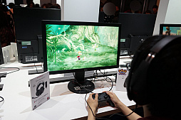 画像ギャラリー No.019のサムネイル画像 / 「UBIDAY2017」をレポート。タチャンカの等身大電動フィギュアが手を振り,コスプレコンテストが行われ,新規タイトルが発表された