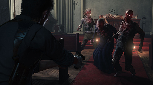 画像ギャラリー No.013のサムネイル画像 / ［gamescom］「サイコブレイク2」はやはり怖かった。「気配アイコン」などお馴染みのシステムも確認できた，チャプター2＆3プレイレポート