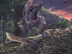 「MONSTER HUNTER: WORLD」，古代樹の森でアンジャナフを狩る長尺のゲームプレイ映像が公開。“クエスト中の装備変更”シーンなども収録