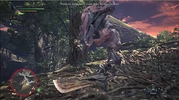画像ギャラリー No.003のサムネイル画像 / 「MONSTER HUNTER: WORLD」，古代樹の森でアンジャナフを狩る長尺のゲームプレイ映像が公開。“クエスト中の装備変更”シーンなども収録