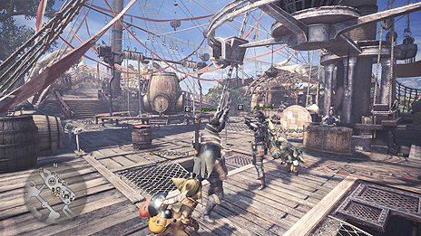 画像ギャラリー No.012のサムネイル画像 / 明日発売「MONSTER HUNTER: WORLD」，マルチプレイの最新情報が公開。機械獣なオトモ装備を狙える「Horizon Zero Dawn」コラボも