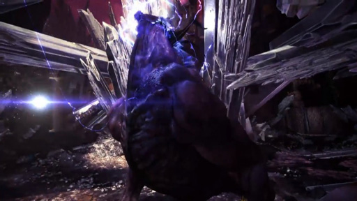 画像ギャラリー No.004のサムネイル画像 / ［E3 2018］「FFXIV」のモンスターも「MONSTER HUNTER: WORLD」の世界へ。“ベヒーモス”が新大陸の生態系を揺るがす!?