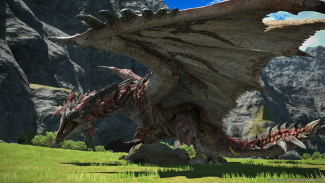 画像ギャラリー No.011のサムネイル画像 / ［E3 2018］「FFXIV」のモンスターも「MONSTER HUNTER: WORLD」の世界へ。“ベヒーモス”が新大陸の生態系を揺るがす!?