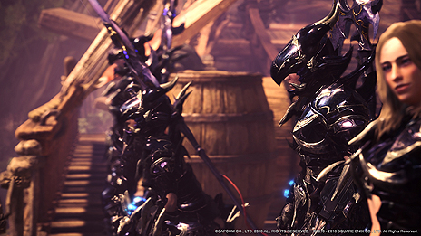 画像ギャラリー No.008のサムネイル画像 / 「MONSTER HUNTER: WORLD」無料アップデート第4弾は8月2日実施。「FFXIV」コラボのベヒーモスや竜騎士武具などの映像が公開