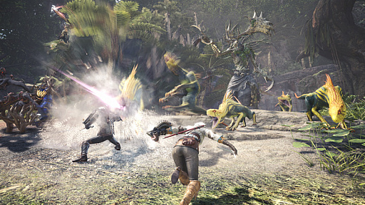 画像ギャラリー No.003のサムネイル画像 / 「MONSTER HUNTER: WORLD」，イベントクエスト“依頼：森の精霊”が配信。報酬で「ウィッチャー3」のコラボ装備が生産可能に