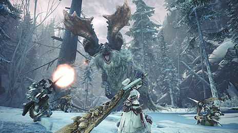 画像ギャラリー No.002のサムネイル画像 / 「MONSTER HUNTER WORLD: ICEBORNE」はPS4で9月6日，PCで今冬発売へ。新たなフィールドやモンスター，アクションの情報が一挙公開