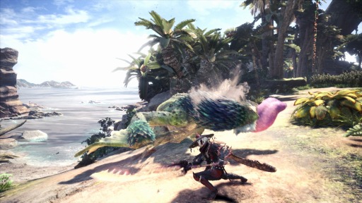 画像ギャラリー No.010のサムネイル画像 / 「MONSTER HUNTER WORLD: ICEBORNE」の新アクション「クラッチクロー」の情報が公開。大剣と刀の新連携アクション動画もお届け