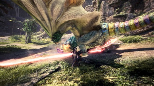 画像ギャラリー No.011のサムネイル画像 / 「MONSTER HUNTER WORLD: ICEBORNE」の新アクション「クラッチクロー」の情報が公開。大剣と刀の新連携アクション動画もお届け