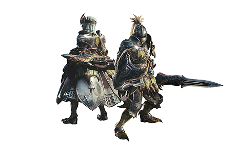 画像ギャラリー No.003のサムネイル画像 / 大型拡張「MONSTER HUNTER WORLD: ICEBORNE」，片手剣と双剣のアクション紹介動画が公開
