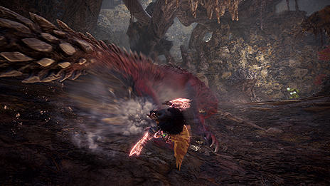 画像ギャラリー No.008のサムネイル画像 / 大型拡張「MONSTER HUNTER WORLD: ICEBORNE」，片手剣と双剣のアクション紹介動画が公開