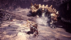 画像ギャラリー No.006のサムネイル画像 / 「MONSTER HUNTER WORLD: ICEBORNE」，「ハンマー」と「狩猟笛」に追加されるアクションや連携の紹介動画が公開